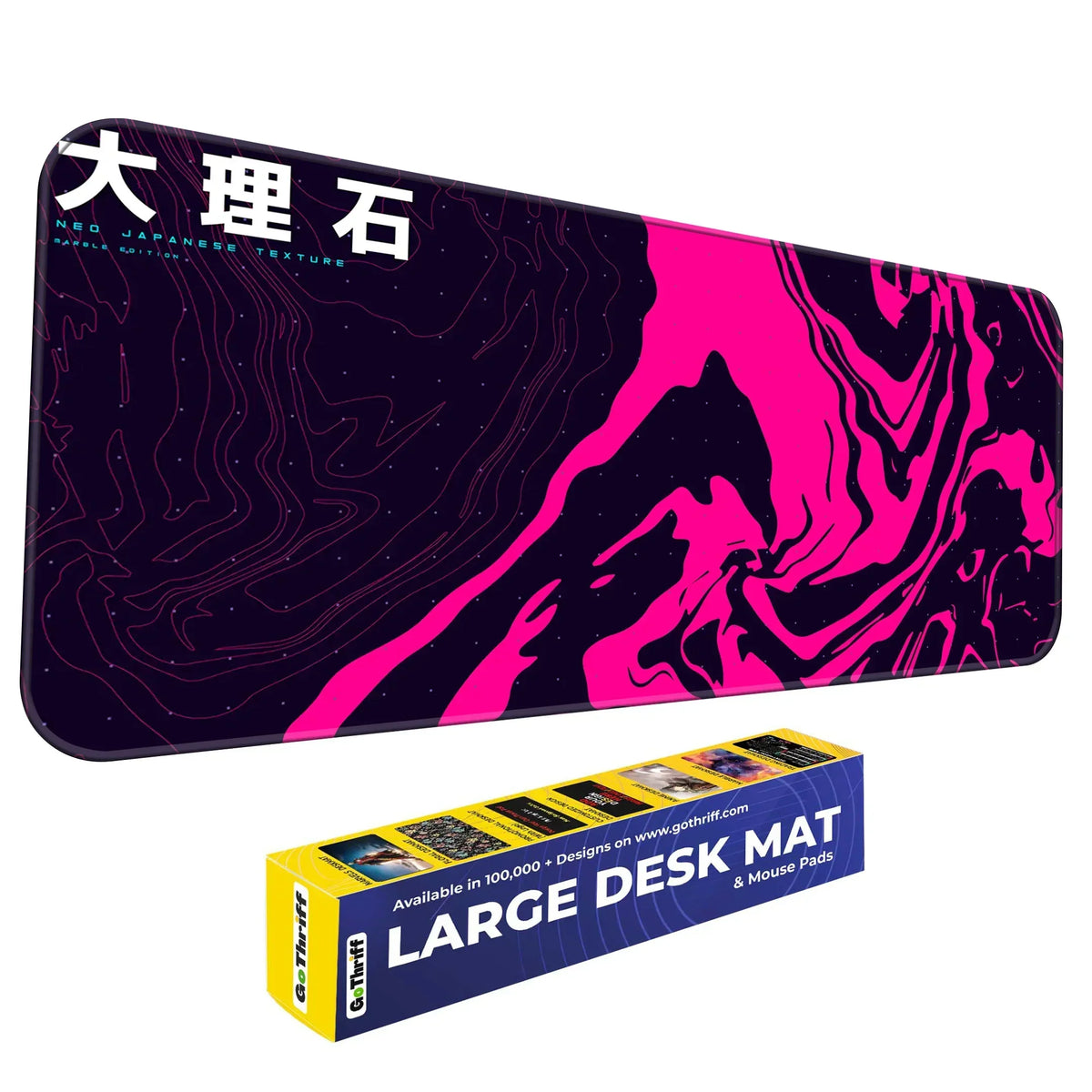 Japanese Texture Design Desk Mat