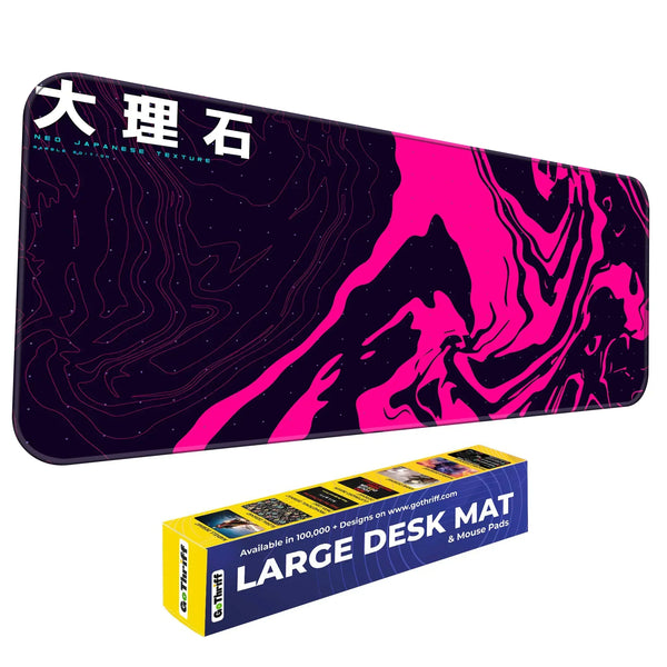 Japanese Texture Design Desk Mat
