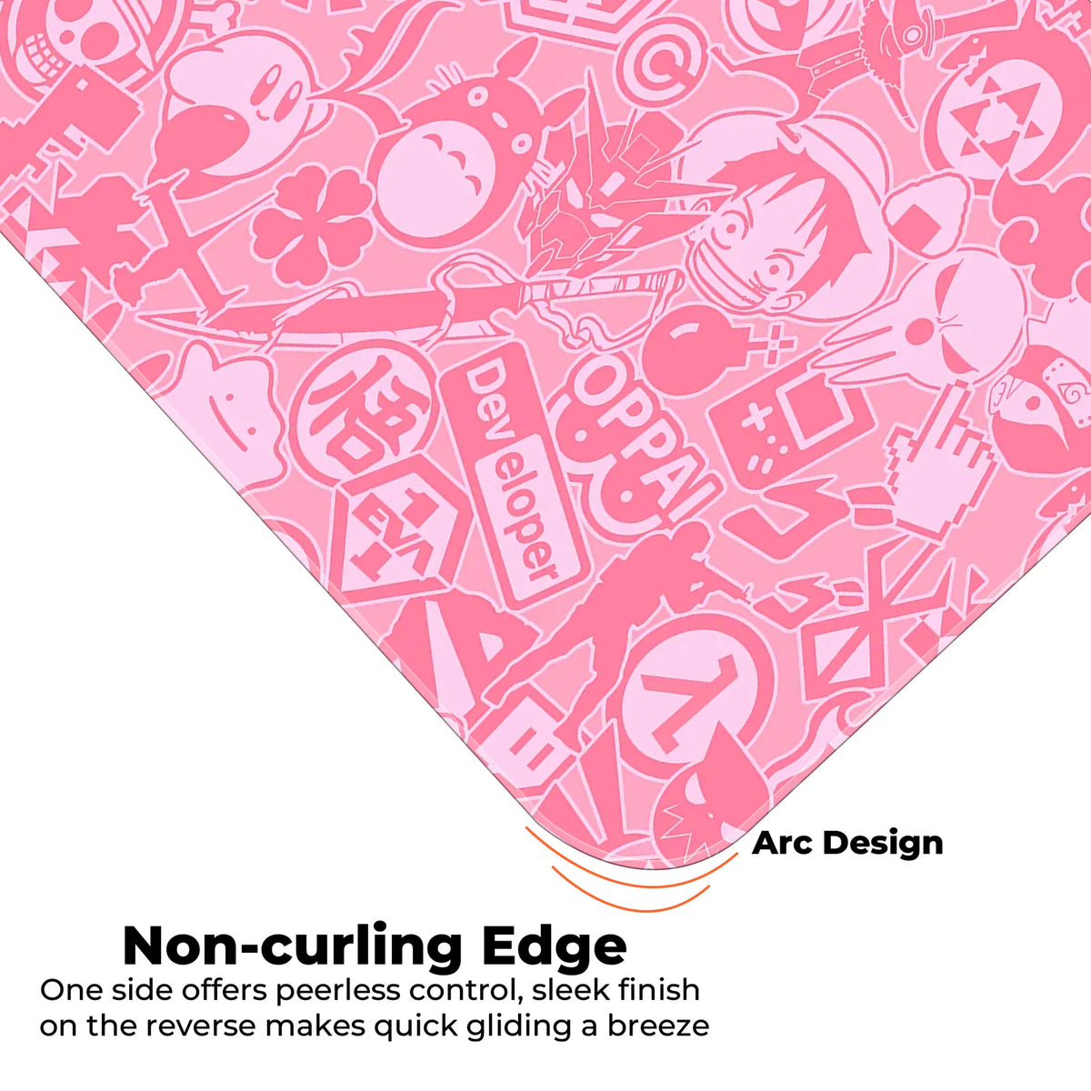 Anime Sticker Collage Deskmat