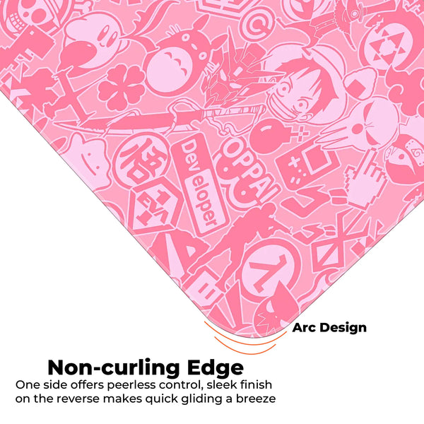 Anime Sticker Collage Deskmat