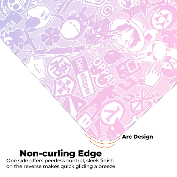 Anime Sticker Collage Deskmat