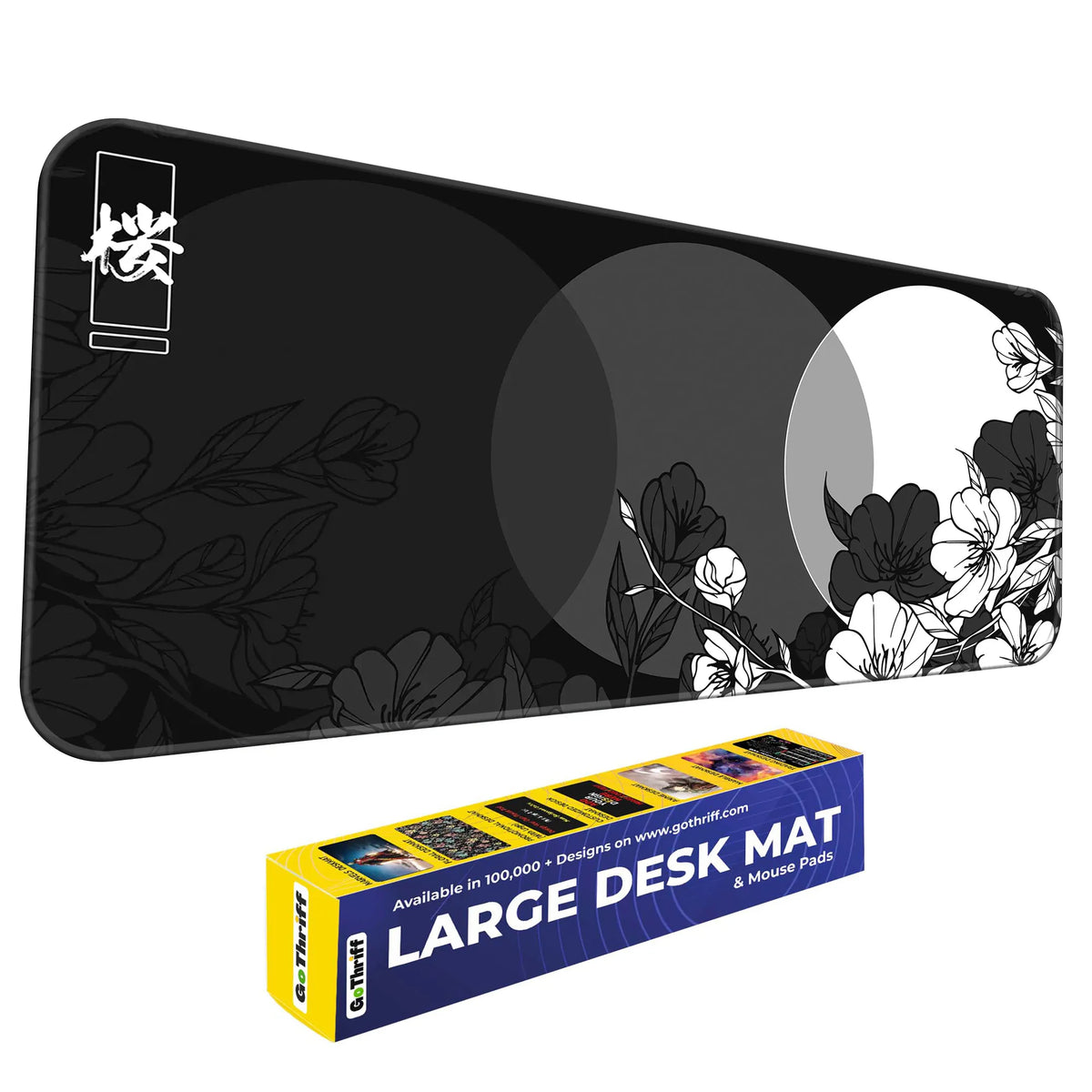 Sakura Circles Deskmat