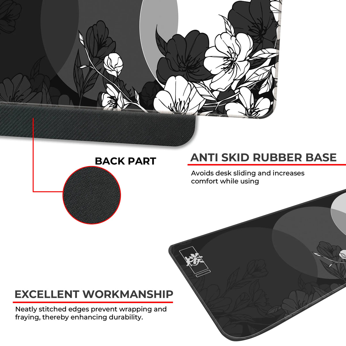 Sakura Circles Deskmat