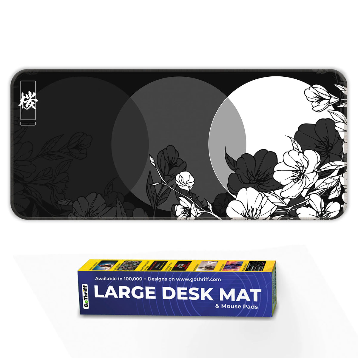 Sakura Circles Deskmat