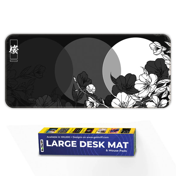 Sakura Circles Deskmat