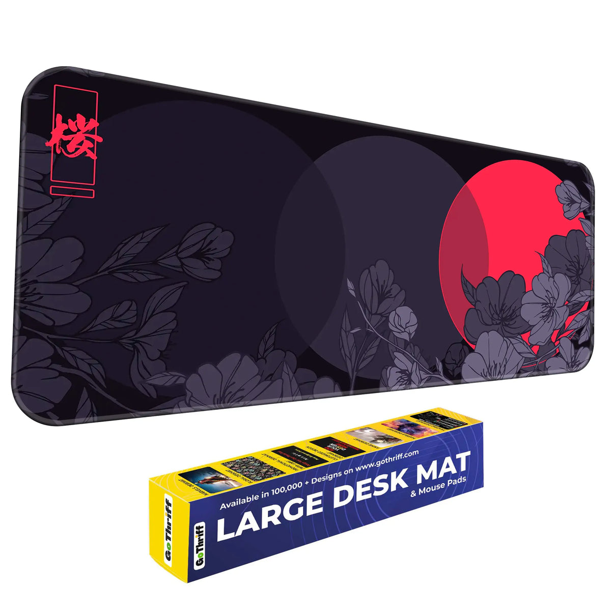Sakura Circles Deskmat