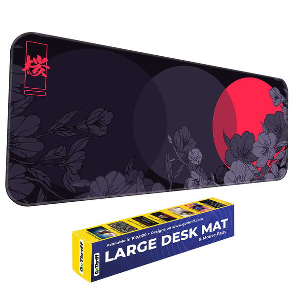 Sakura Circles Deskmat