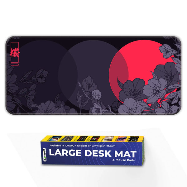 Sakura Circles Deskmat