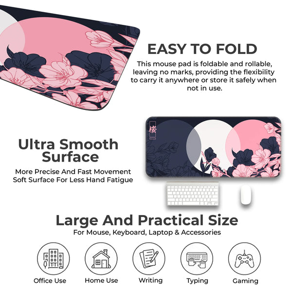 Sakura Circles Deskmat