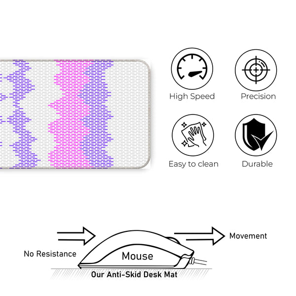 Gradient Wave Pixel Deskmat