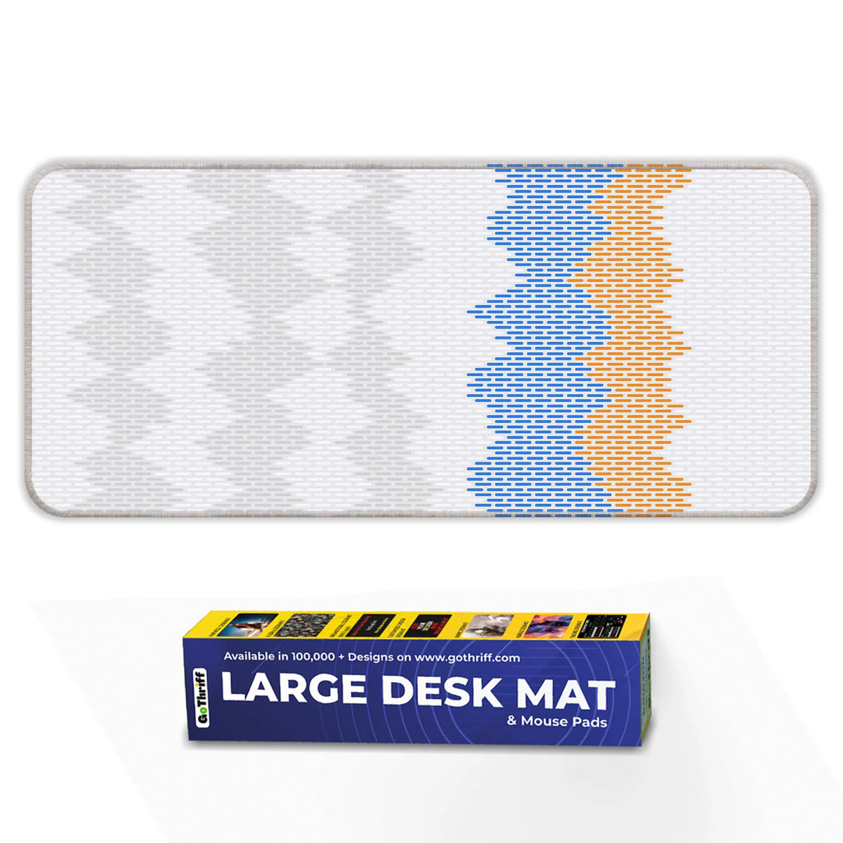 Gradient Wave Pixel Deskmat