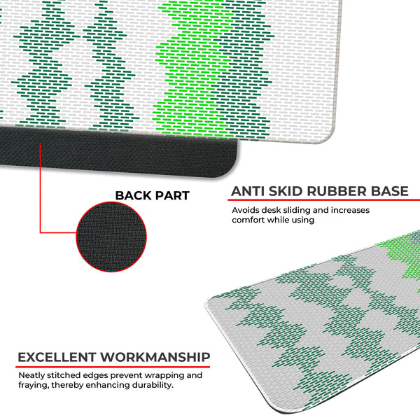 Gradient Wave Pixel Deskmat