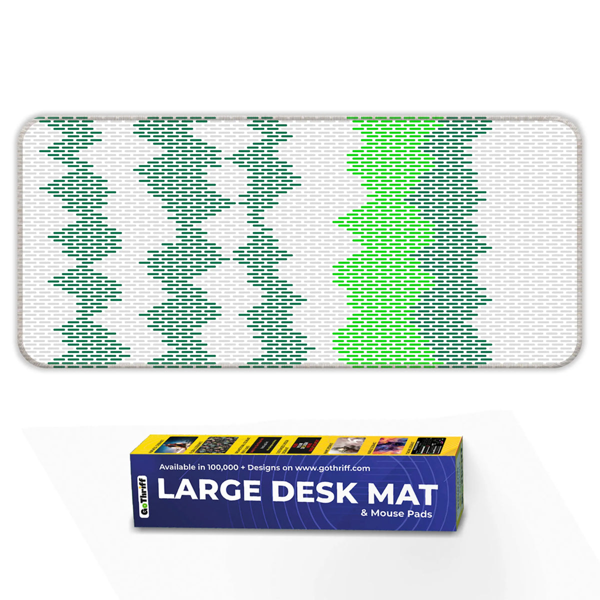 Gradient Wave Pixel Deskmat