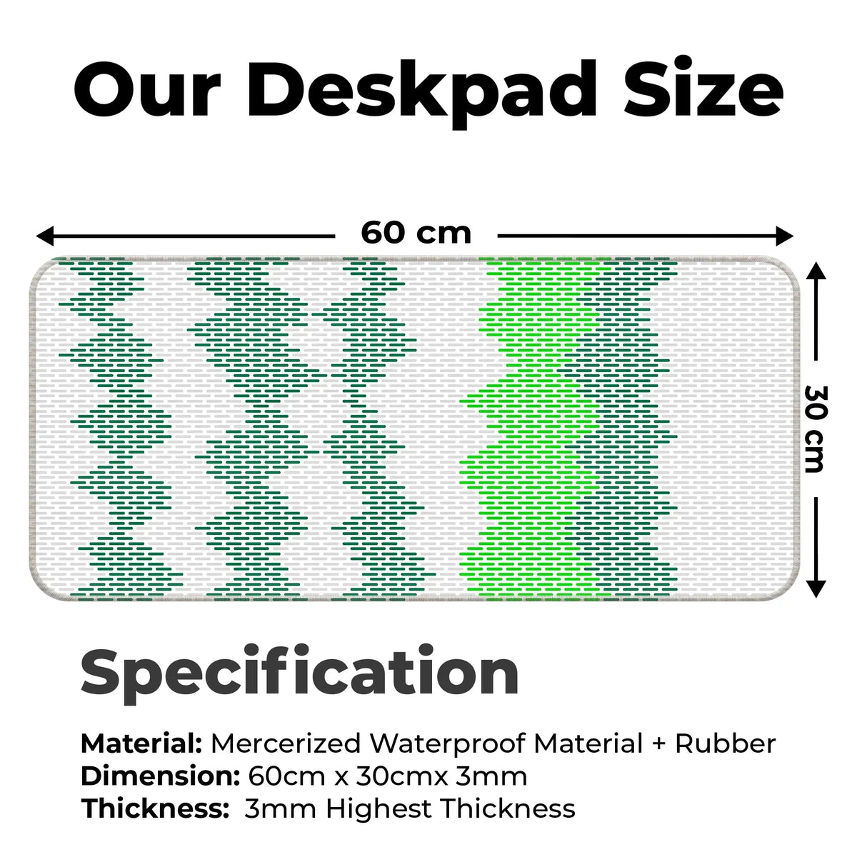 Reflex Design Desk Mat