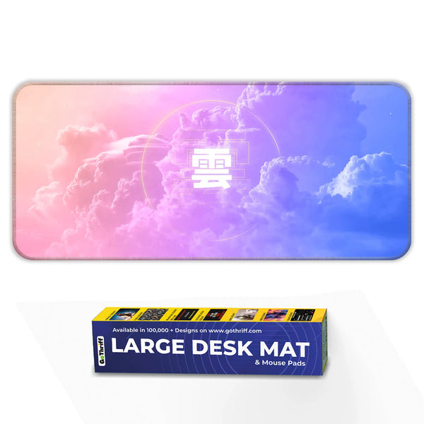 Cloud Design Desk Mat