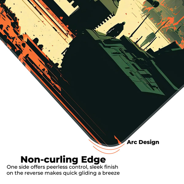Battle Tank Warzone Deskmat