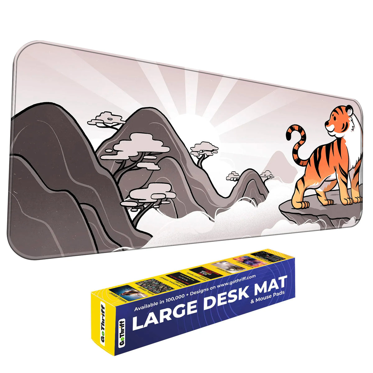 Tiger Sun Deskmat