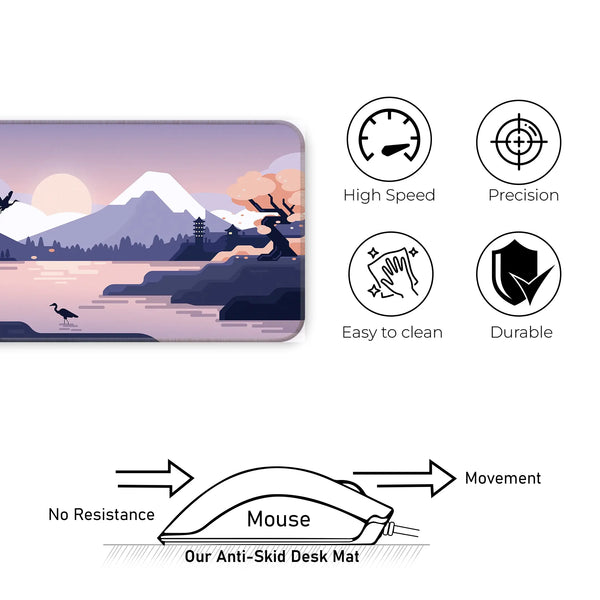 Zen Japan Lakeview Deskmat
