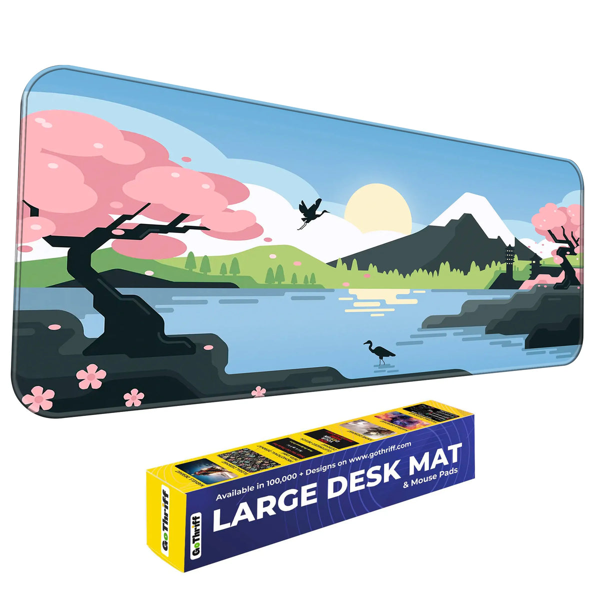 Zen Japan Lakeview Deskmat