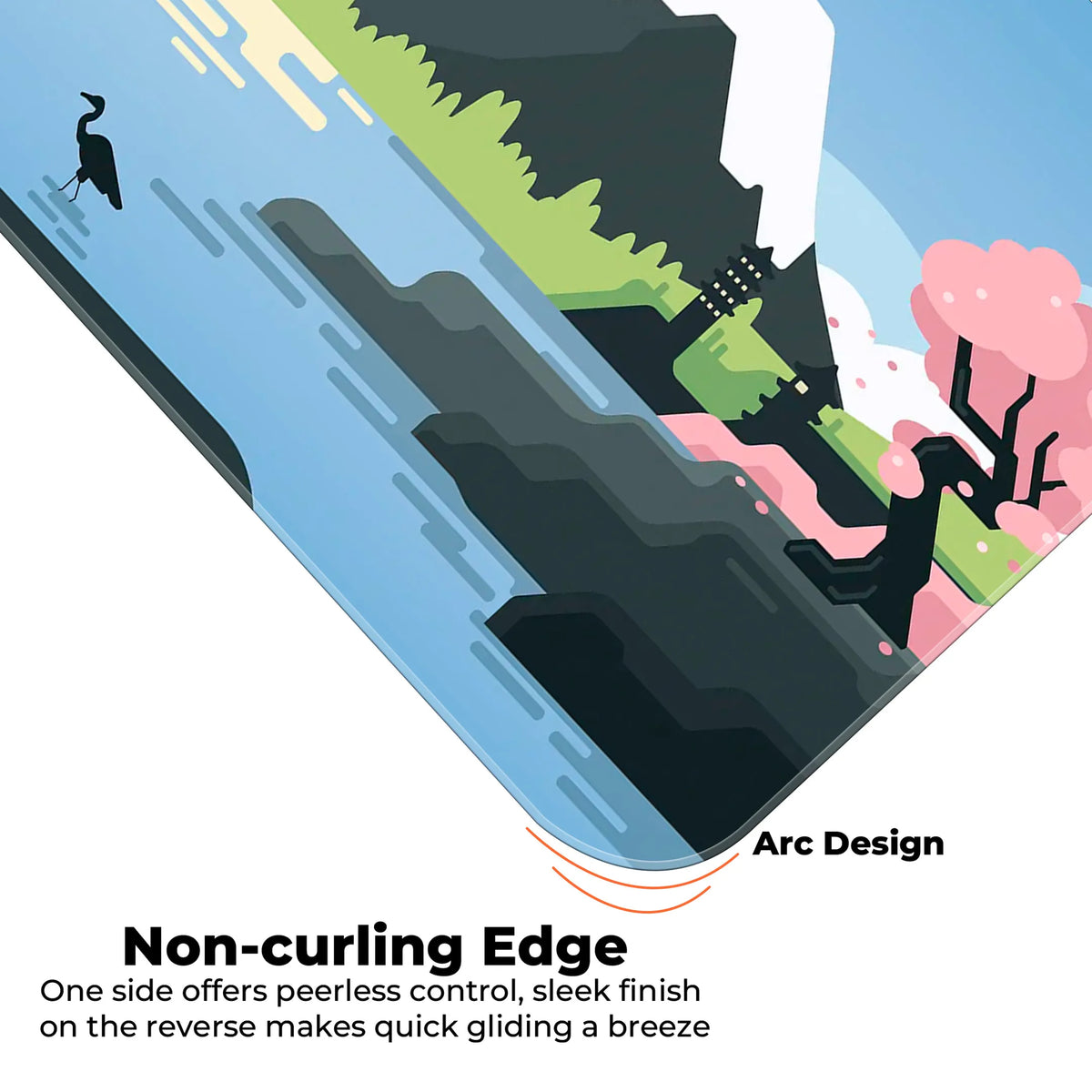 Zen Japan Lakeview Deskmat