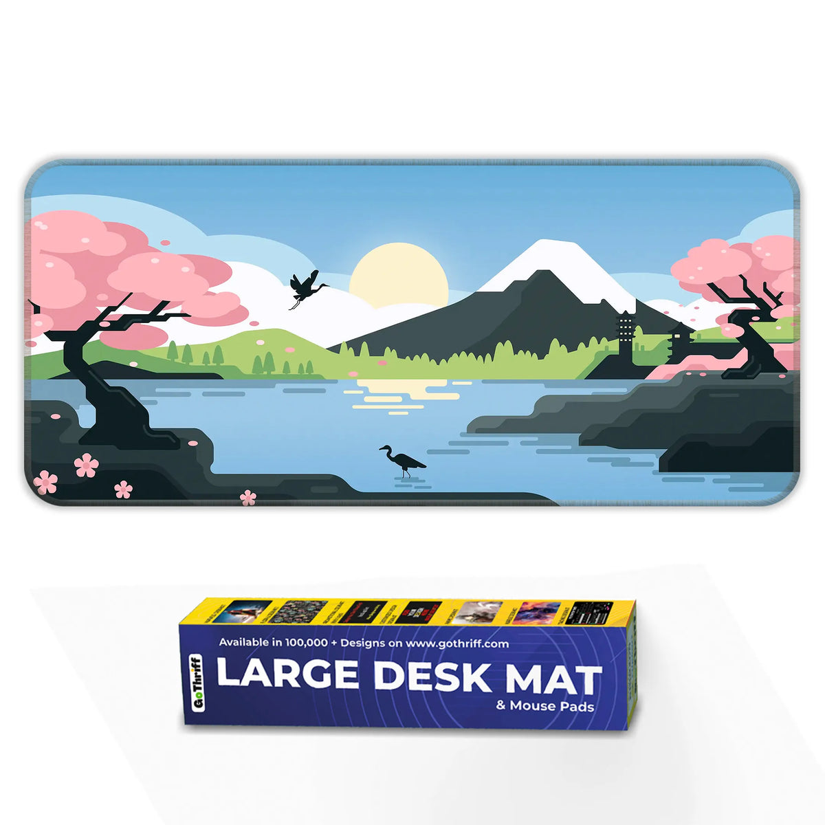 Zen Japan Lakeview Deskmat