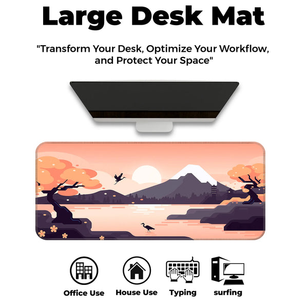 Zen Japan Lakeview Deskmat