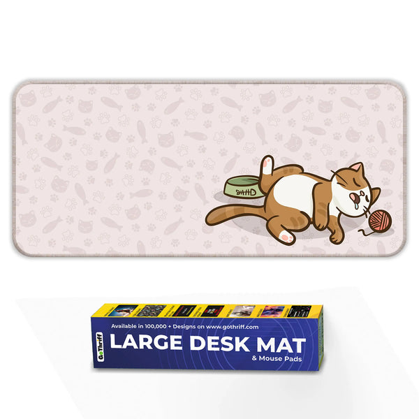 Kawai Cat Deskmat