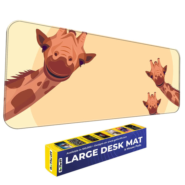 Giraffe Safari Deskmat