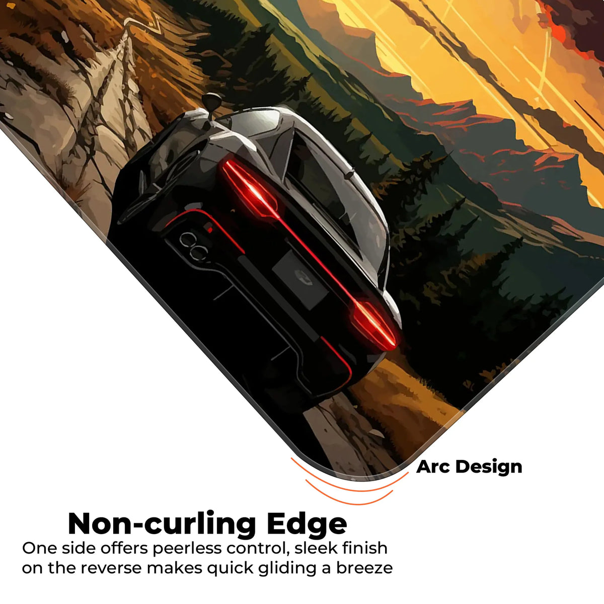 Sunset Road Trip Deskmat