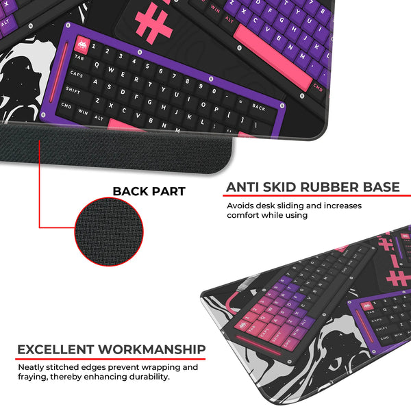 Monochrome Mecha Keyboard Deskmat