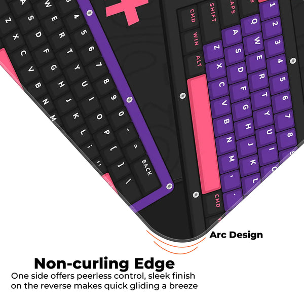 Monochrome Mecha Keyboard Deskmat
