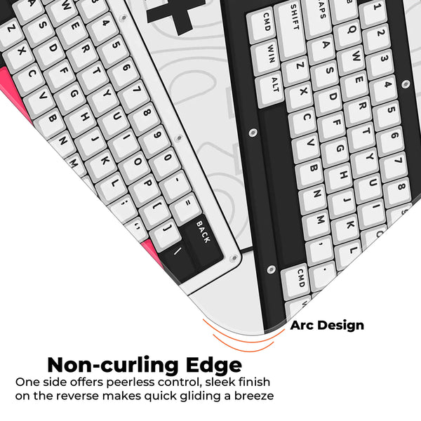 Monochrome Mecha Keyboard Deskmat