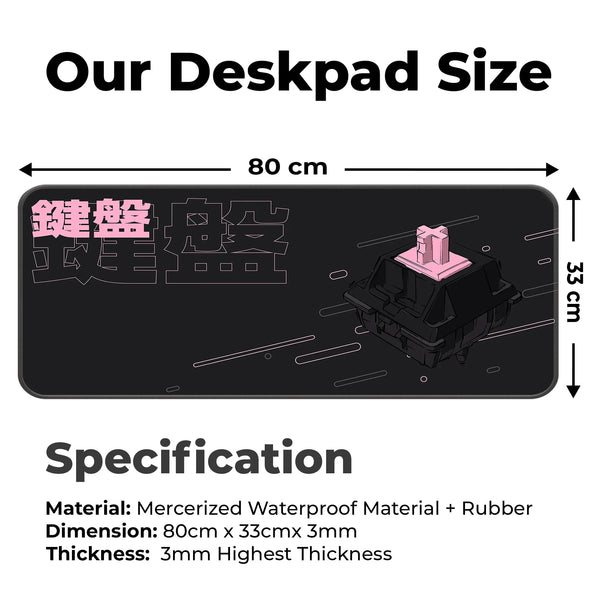 Switch Keyboard Deskmat