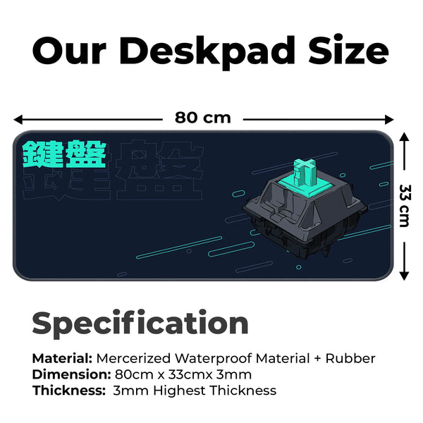 Switch Keyboard Deskmat