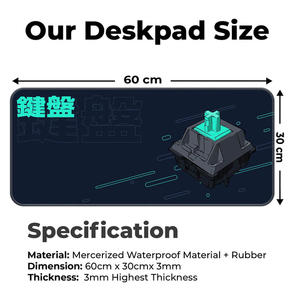 Switch Keyboard Deskmat