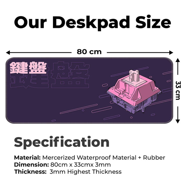 Switch Keyboard Deskmat