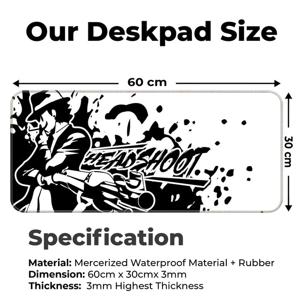 Headshot Mafia Gamer Deskmat