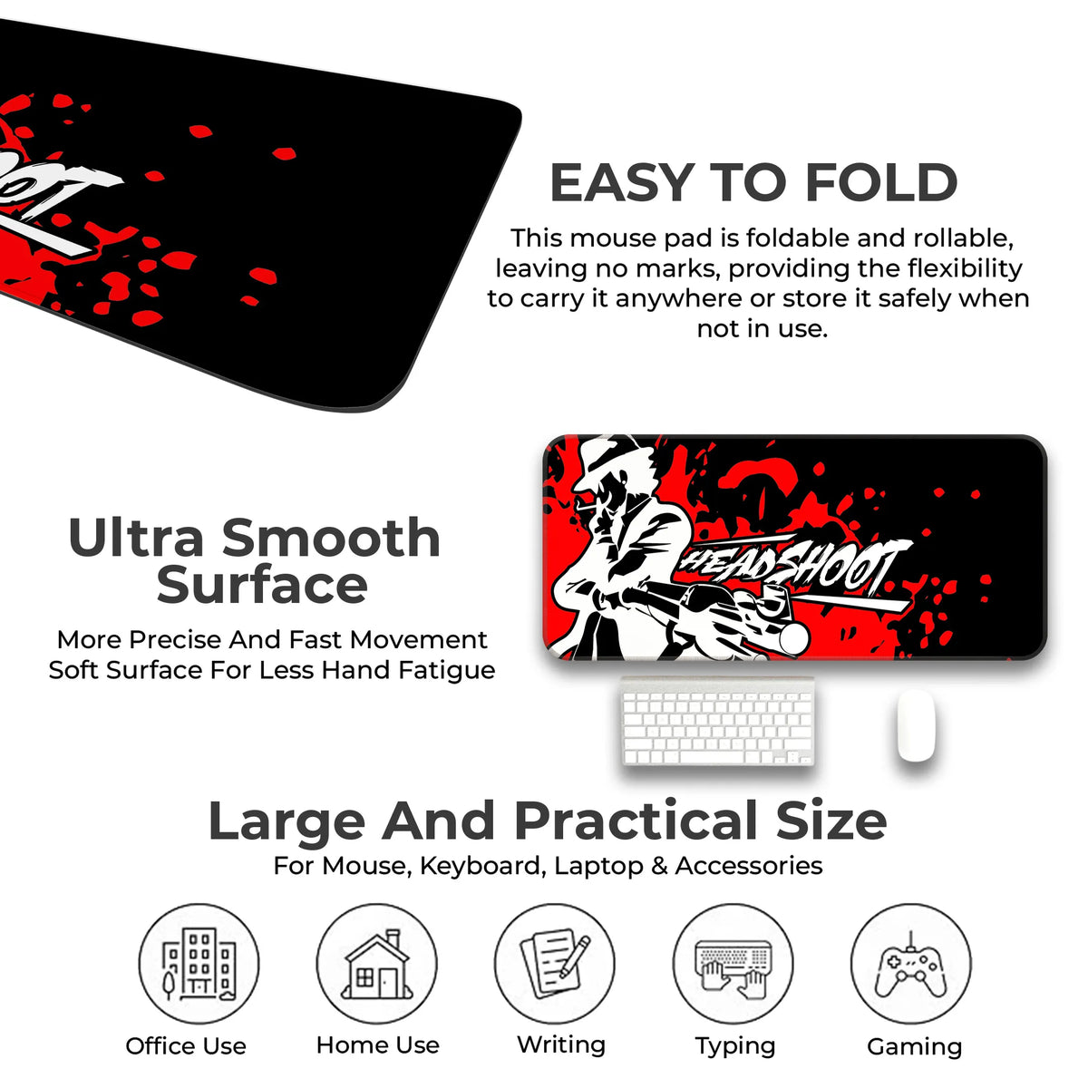 Headshot Mafia Gamer Deskmat