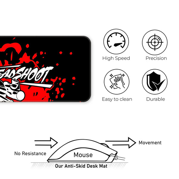 Headshot Mafia Gamer Deskmat
