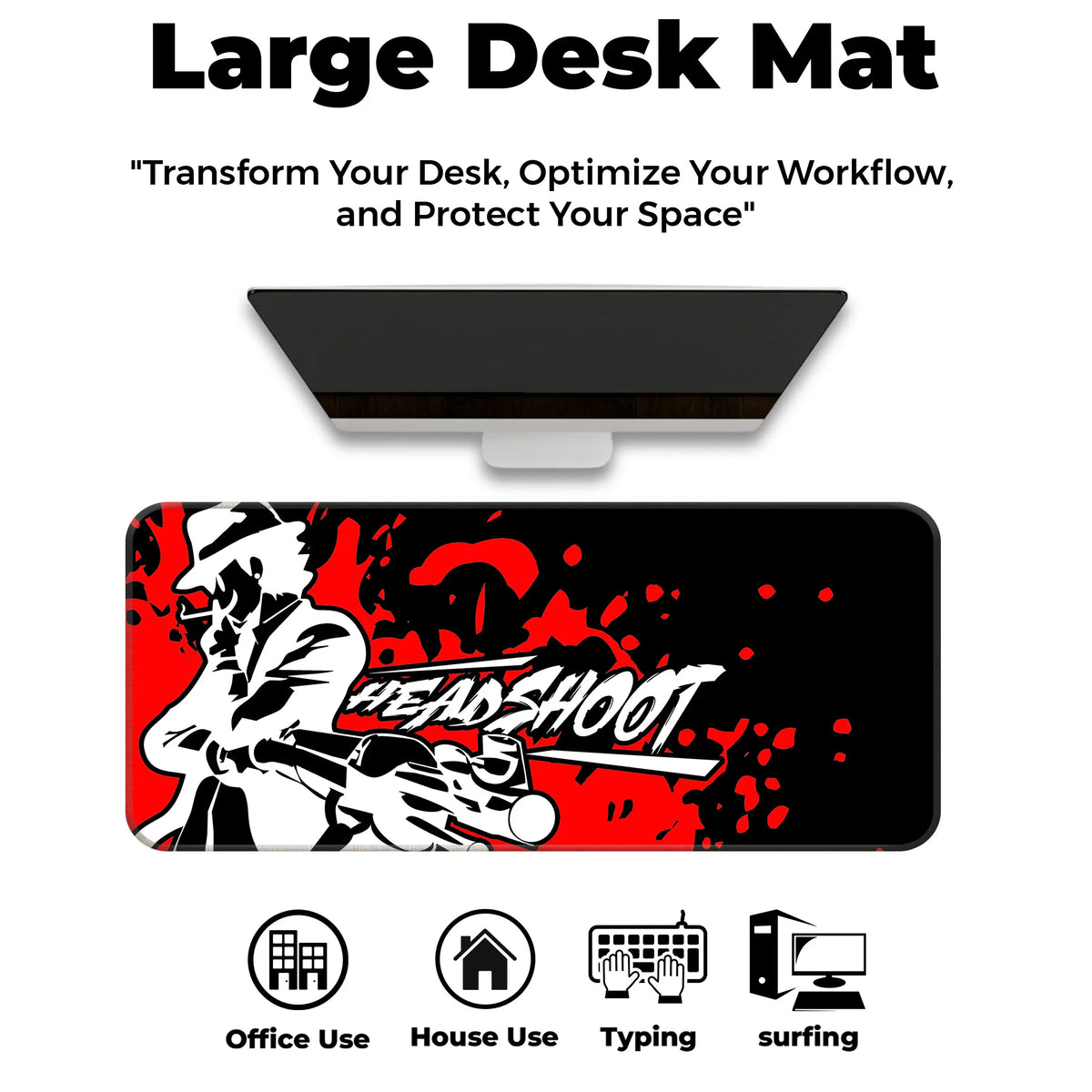 Headshot Mafia Gamer Deskmat