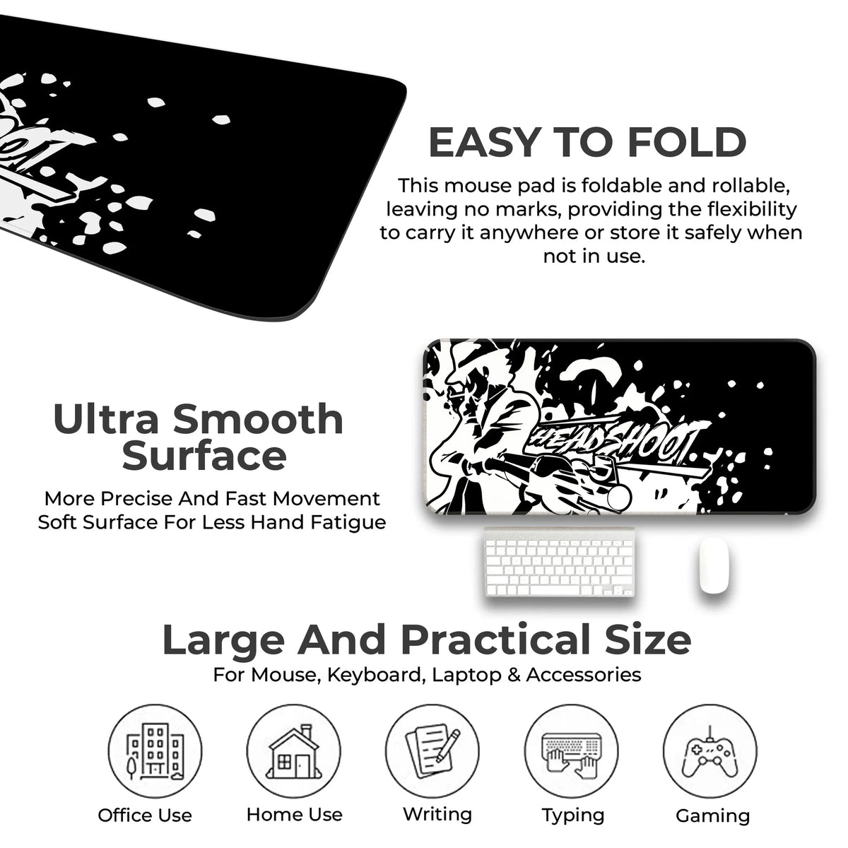 Headshot Mafia Gamer Deskmat