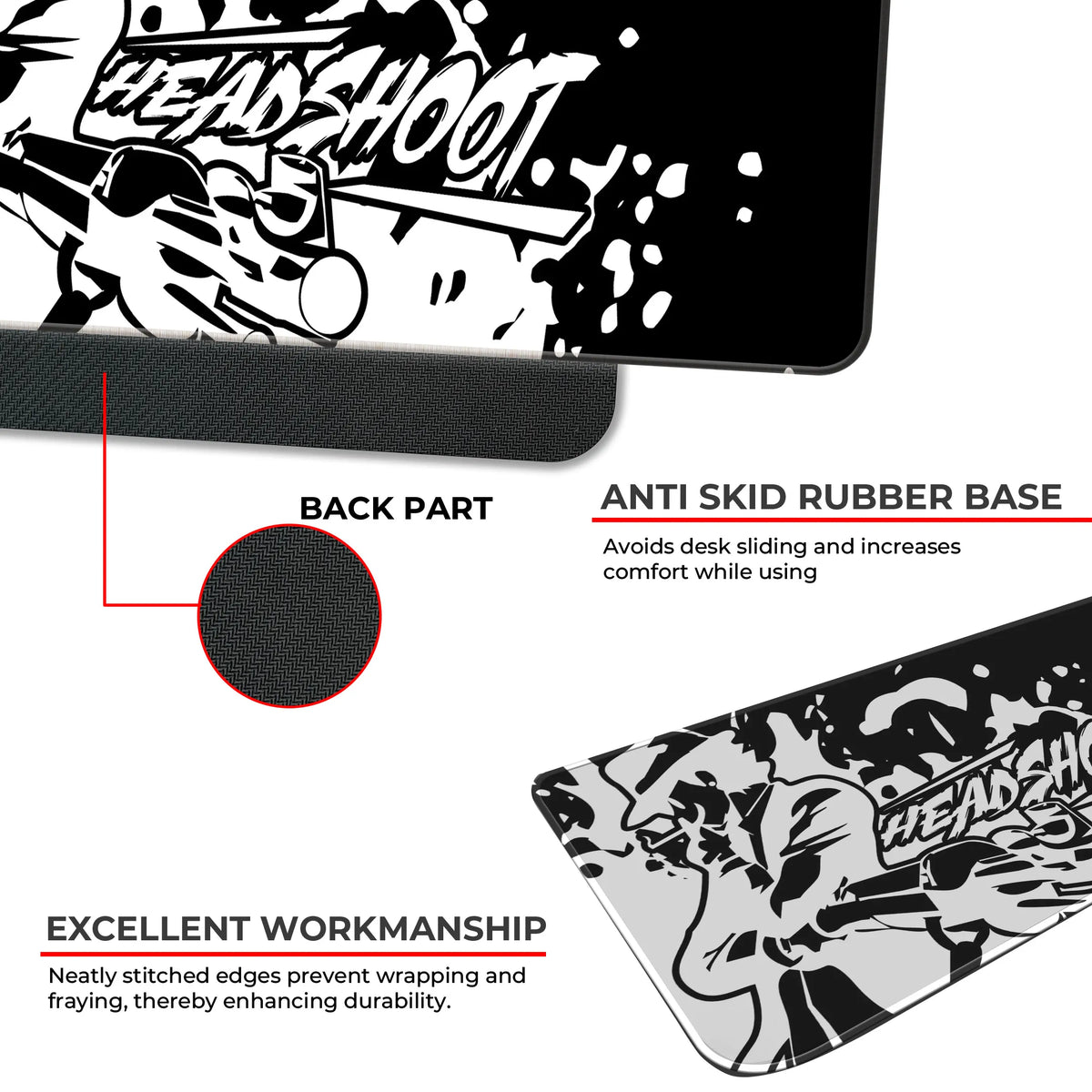 Headshot Mafia Gamer Deskmat