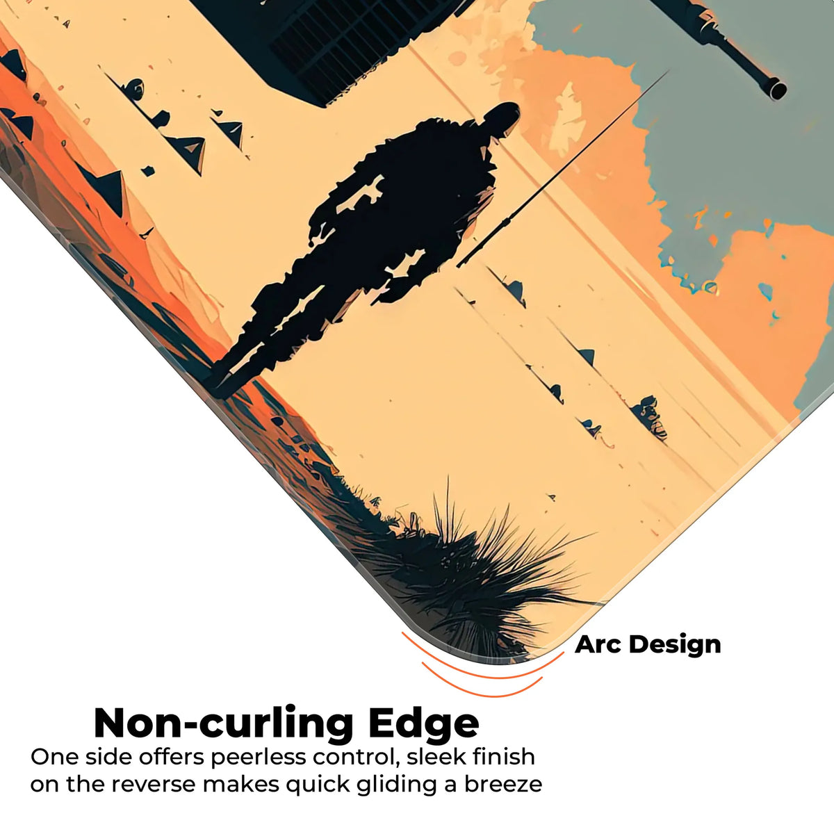 Desert Tank Warfare Deskmat