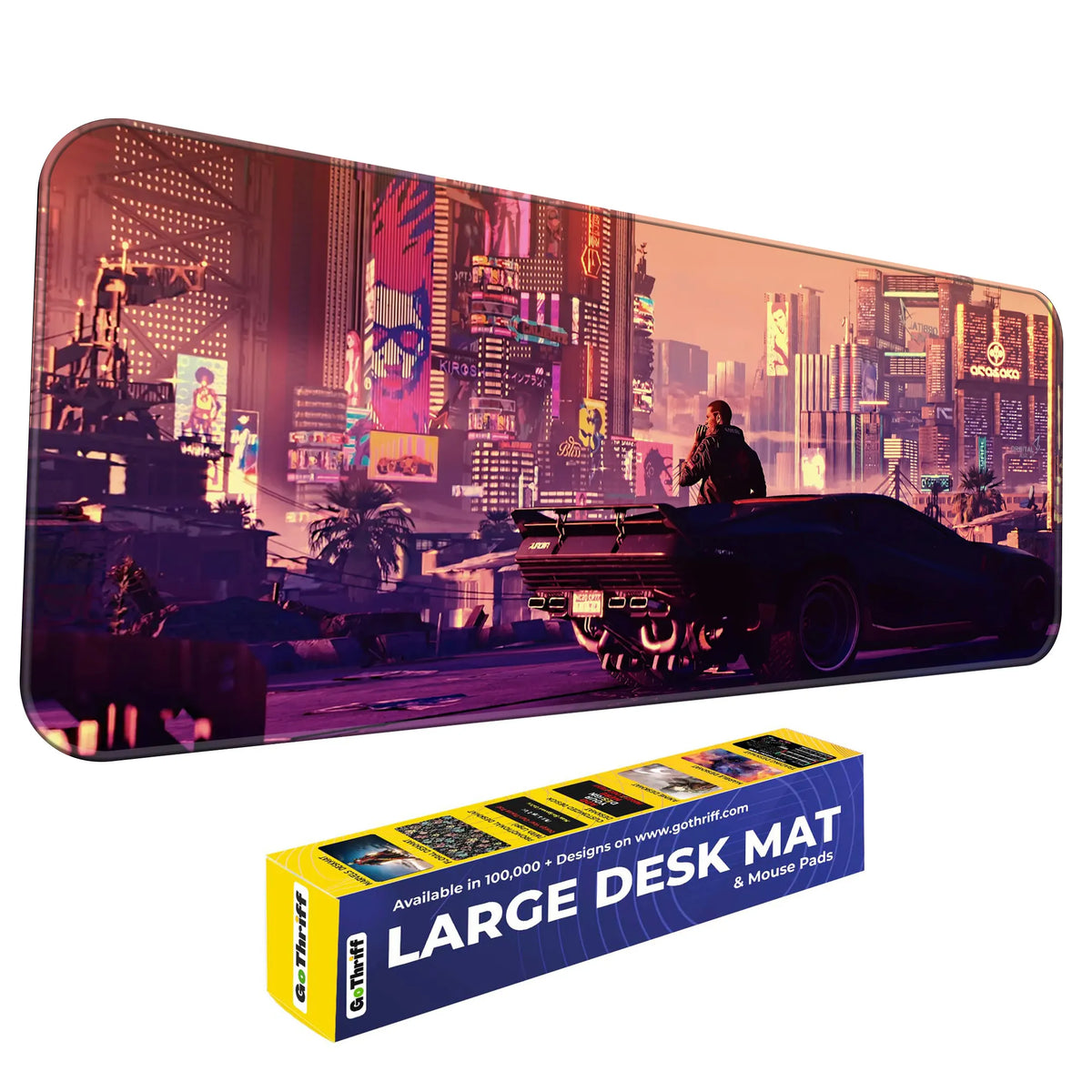 Cyberpunk City Deskmat