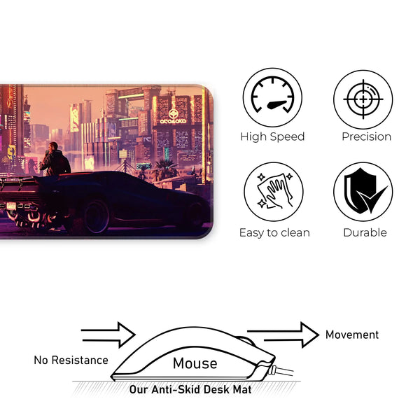 Cyberpunk City Deskmat