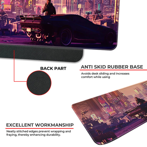 Cyberpunk City Deskmat
