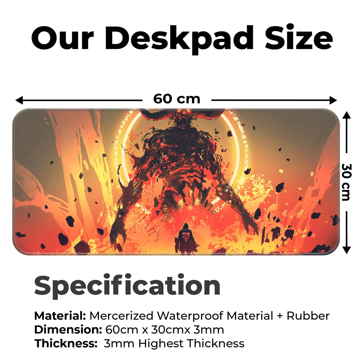 Infernal Showdown Deskmat