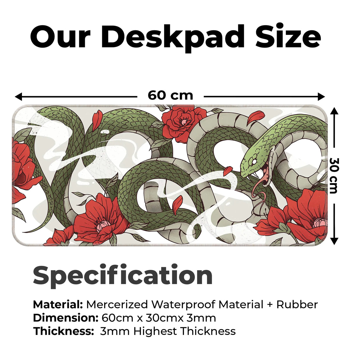 Snake Deskmat