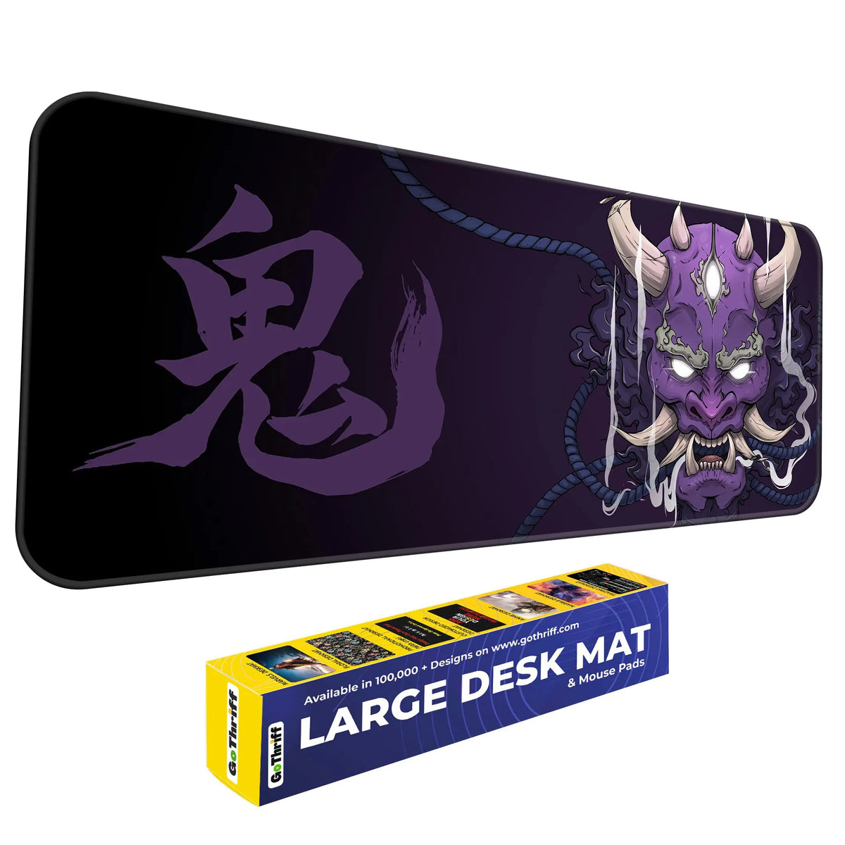 Crimson Oni Wrath Deskmat