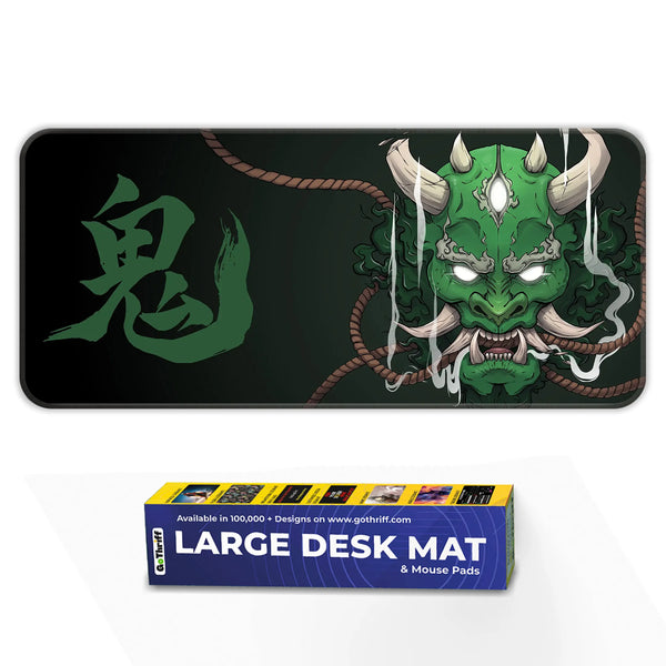 Crimson Oni Wrath Deskmat